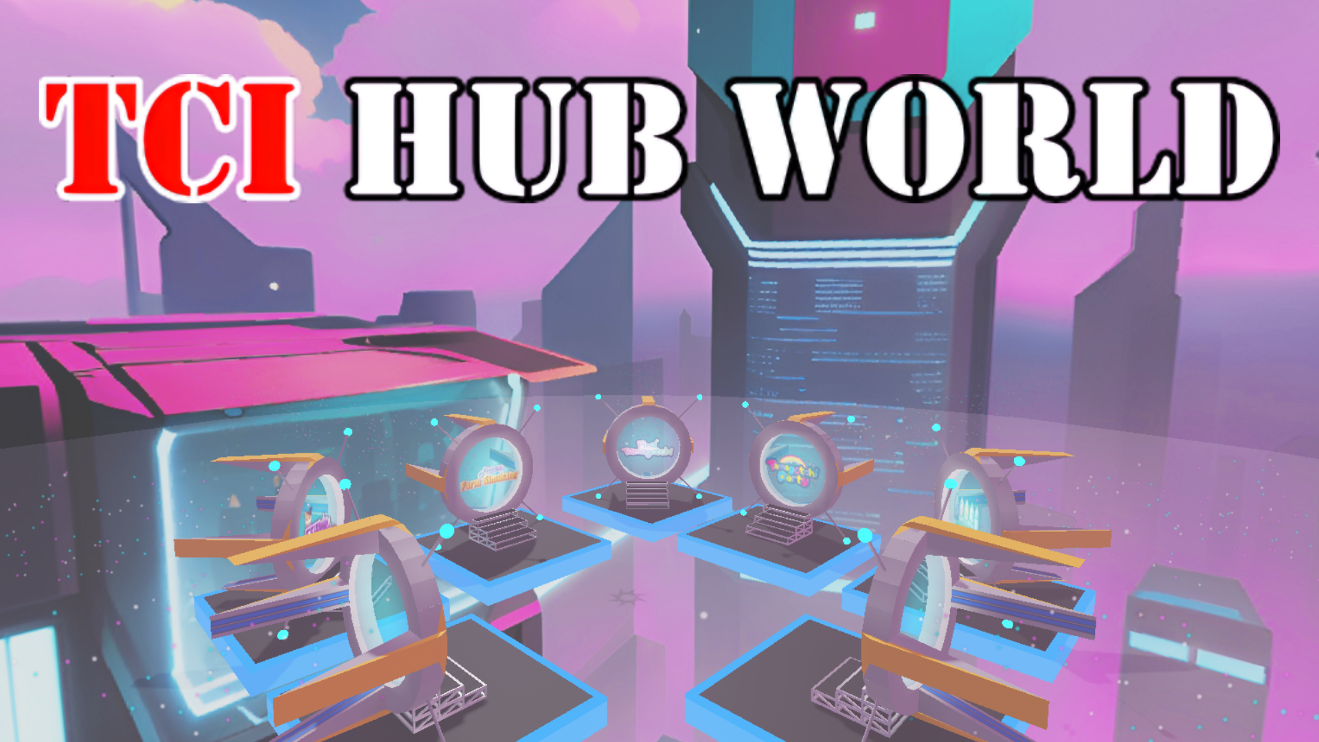 メタバース体験ルーム TCI HUB WORLD