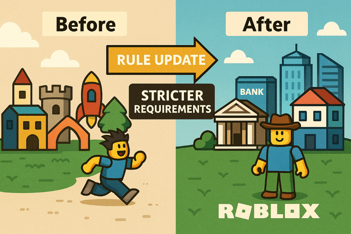 【最新情報】ROBLOX公開要件の厳格化とは？ 企業キャンペーンにとってのメリットと注意点